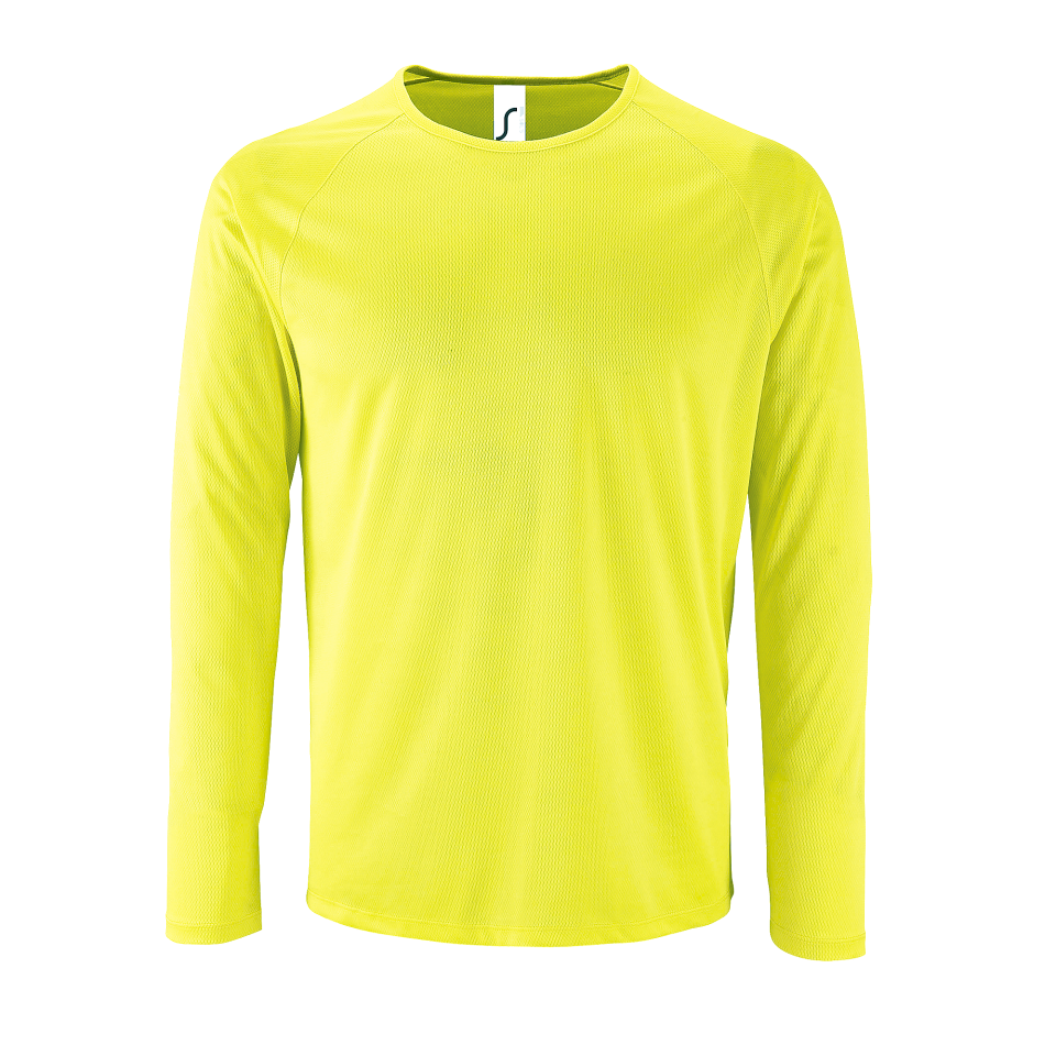 Camiseta manga larga técnica básica tallas grandes personalizada