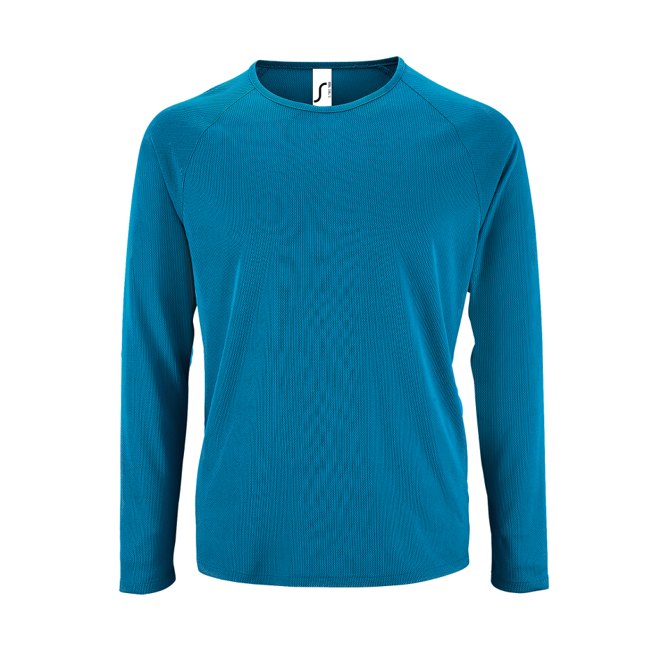 Camiseta manga larga técnica básica tallas grandes personalizada