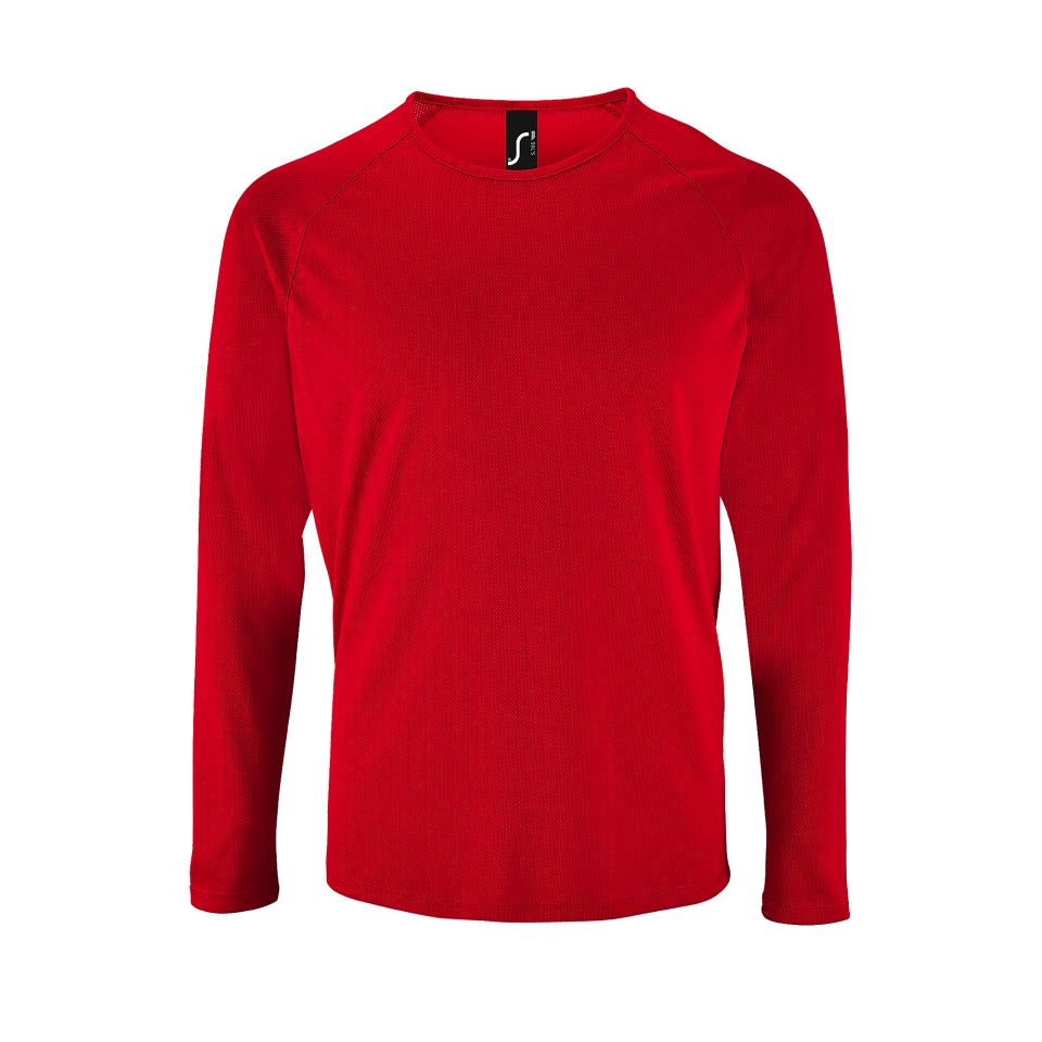 Camiseta manga larga técnica básica tallas grandes personalizada