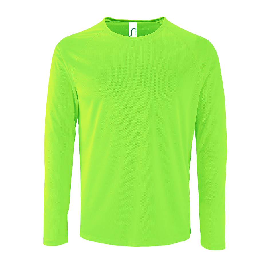 Camiseta manga larga técnica básica tallas grandes personalizada