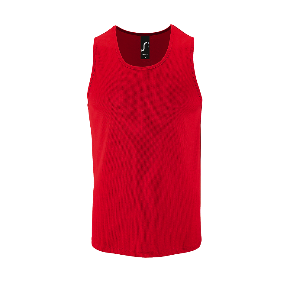 Camiseta técnica de tirantes básica 3XL personalizada