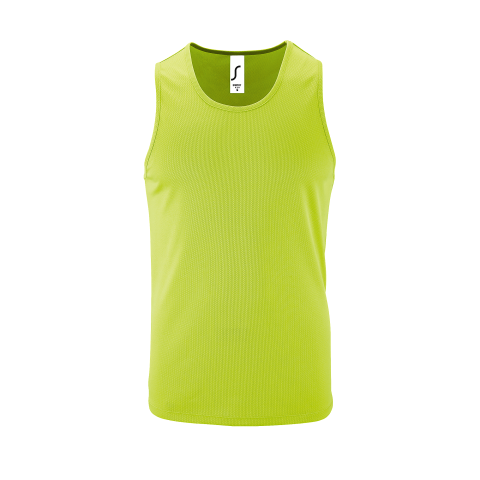 Camiseta técnica de tirantes básica 3XL personalizada