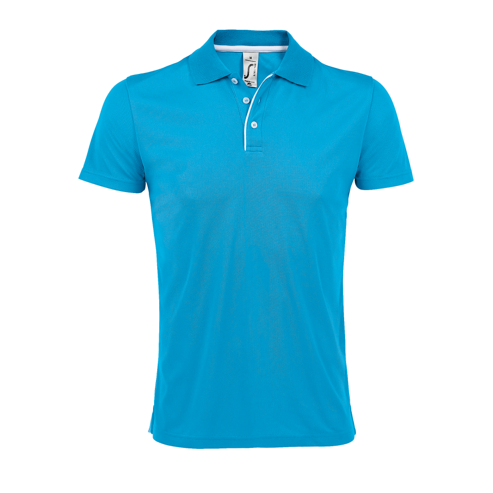Polo Deportivo Poliéster Manga Corta