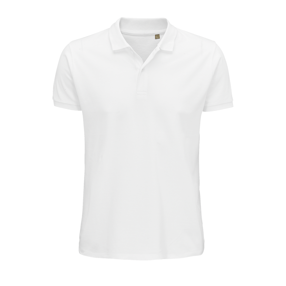 Polo 3XL-5XL blanco personalizado