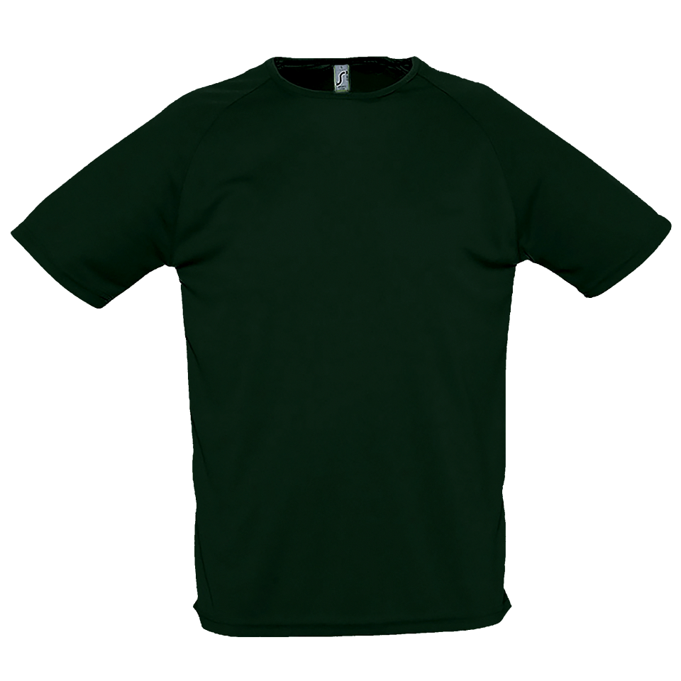 Camiseta técnica con mangas raglán tallas grandes personalizada