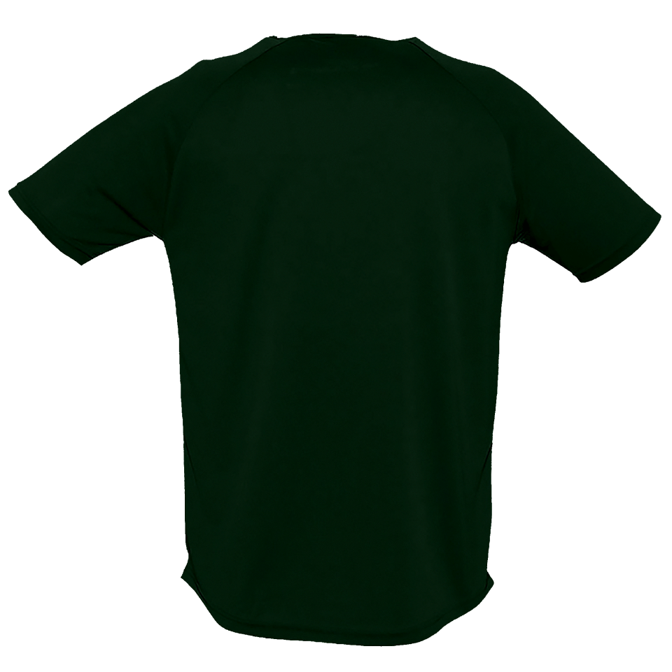 Camiseta técnica con mangas raglán tallas grandes personalizada