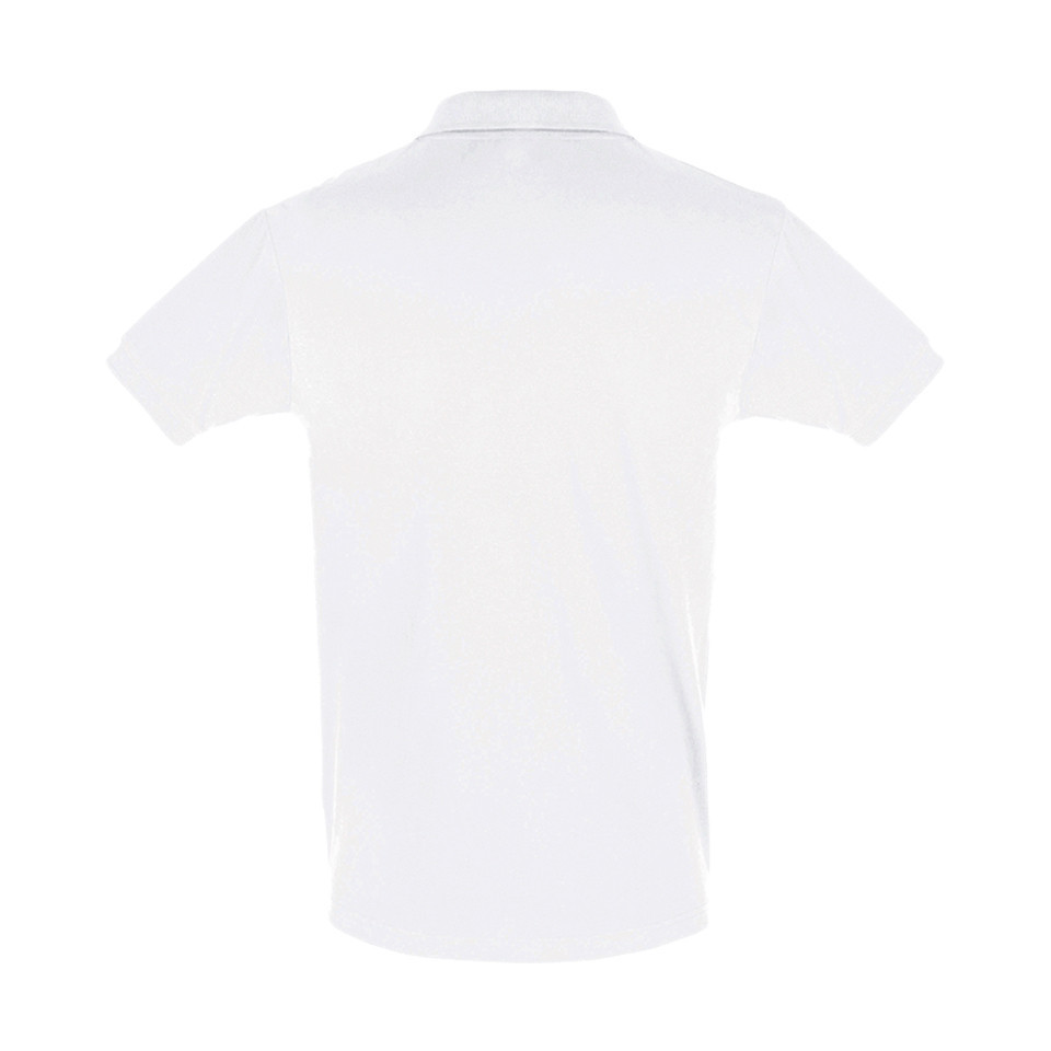 Polo blanco premium 3XL y 4XL personalizado