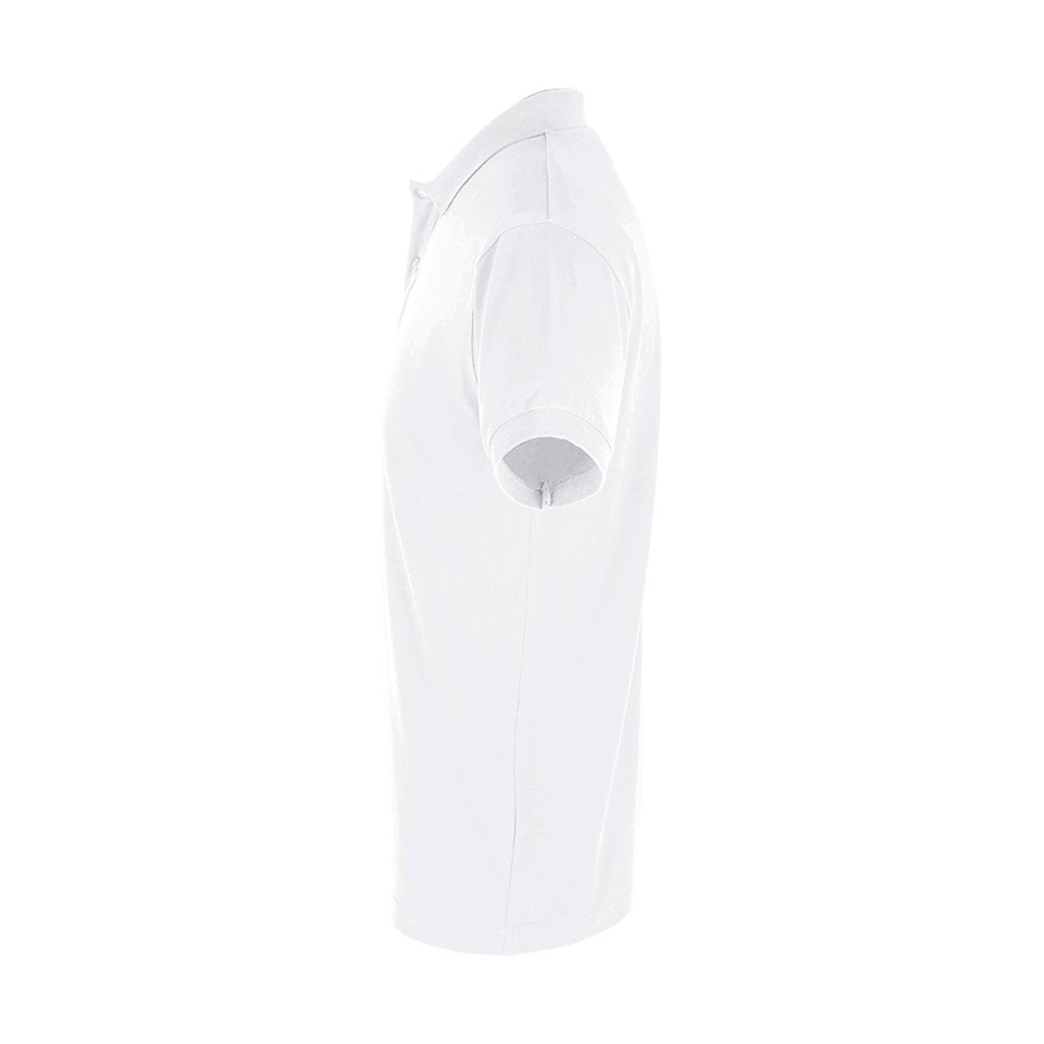 Polo blanco premium 3XL y 4XL personalizado