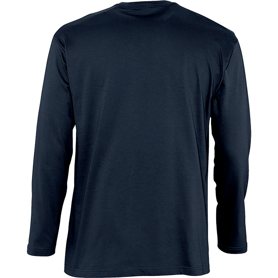 Camiseta tallas grandes manga larga básica personalizada