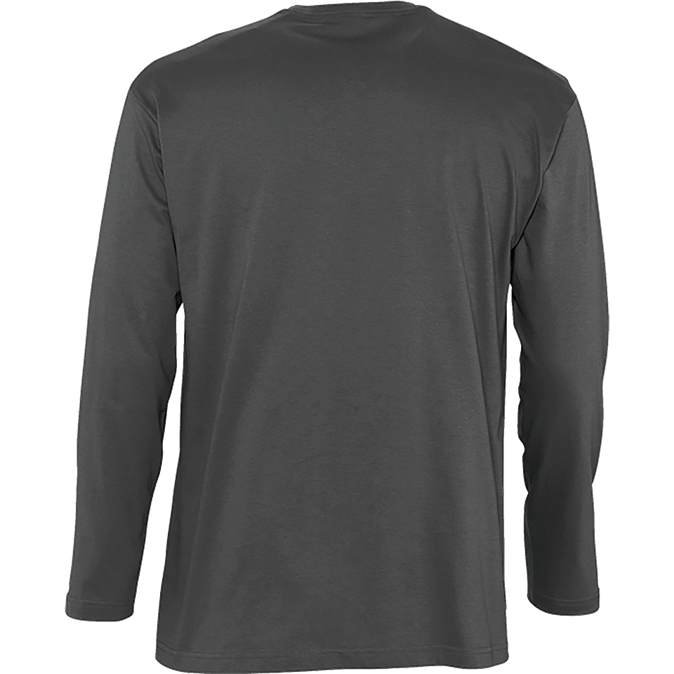 Camiseta tallas grandes manga larga básica personalizada