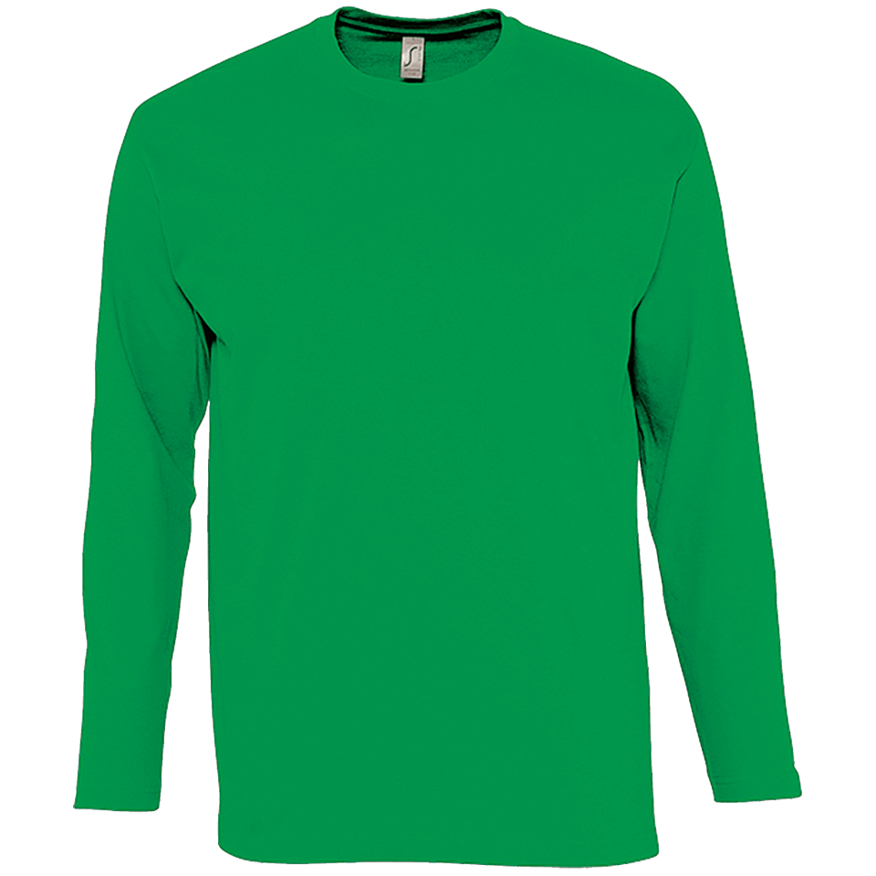 Camiseta tallas grandes manga larga básica personalizada