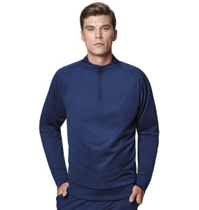 Sudadera con Media Cremallera Unisex