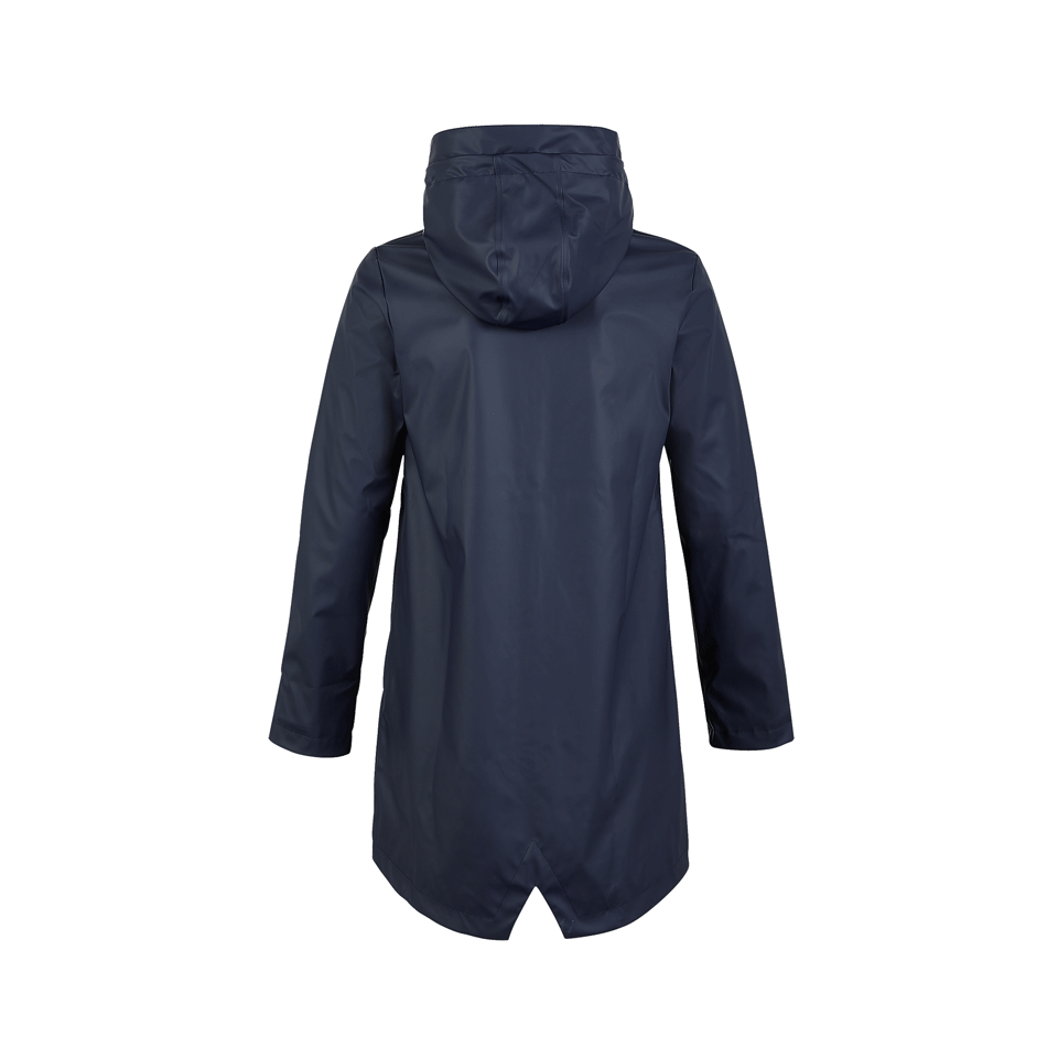 Chaqueta de mujer impermeable con capucha personalizada