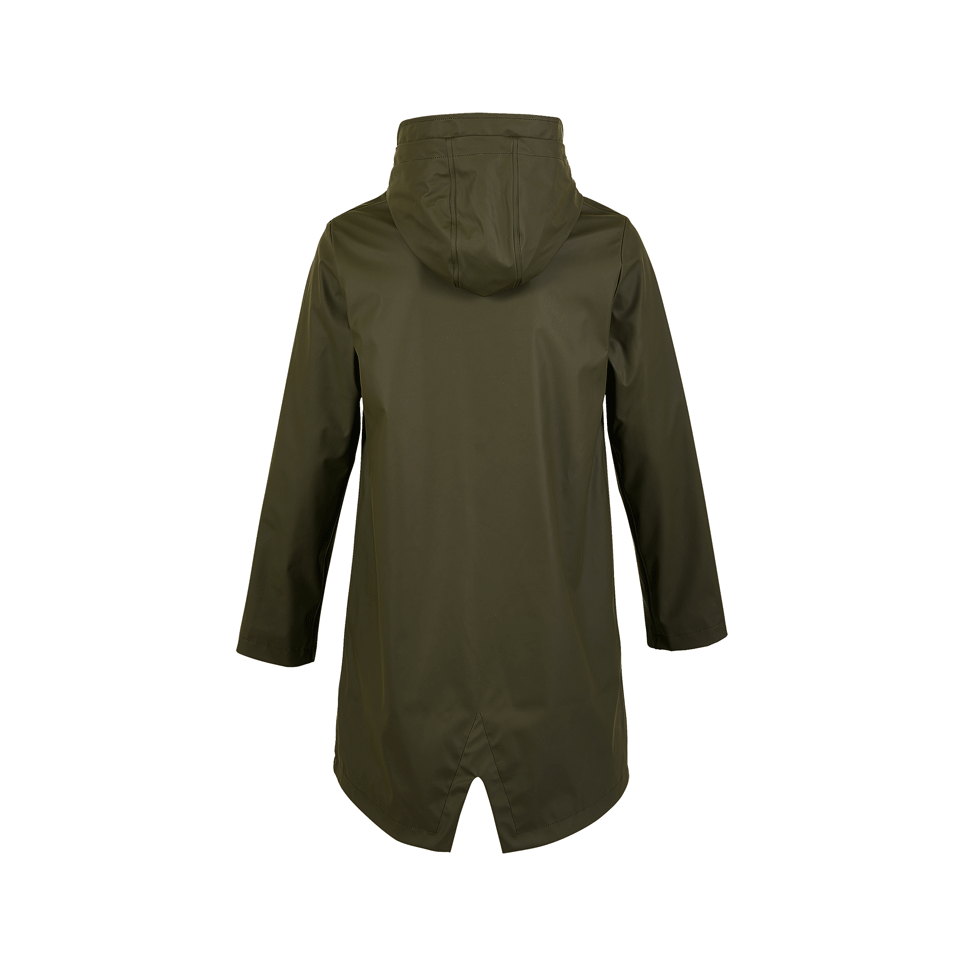 Chaqueta de mujer impermeable con capucha personalizada