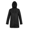 Chaqueta de mujer impermeable con capucha personalizada