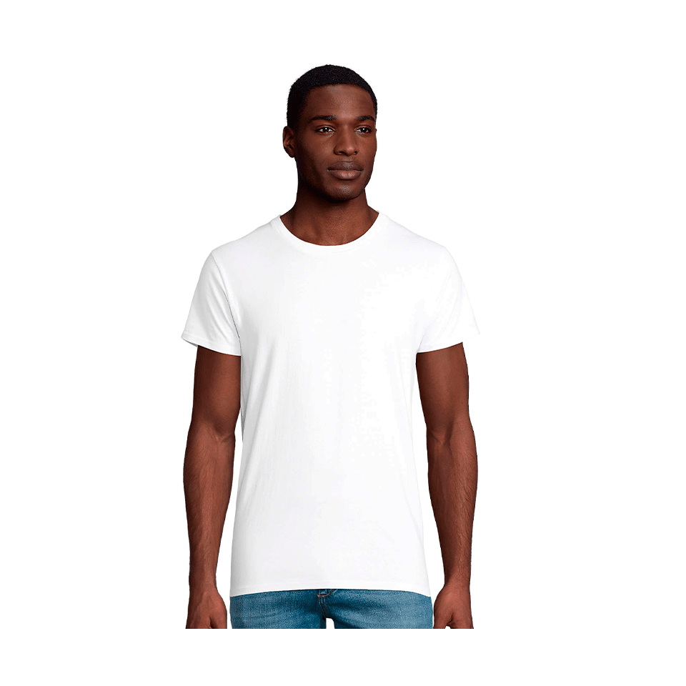 Camiseta 4XL premium blanca personalizada