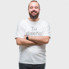 Camiseta 4XL y 5XL estándar blanca personalizada