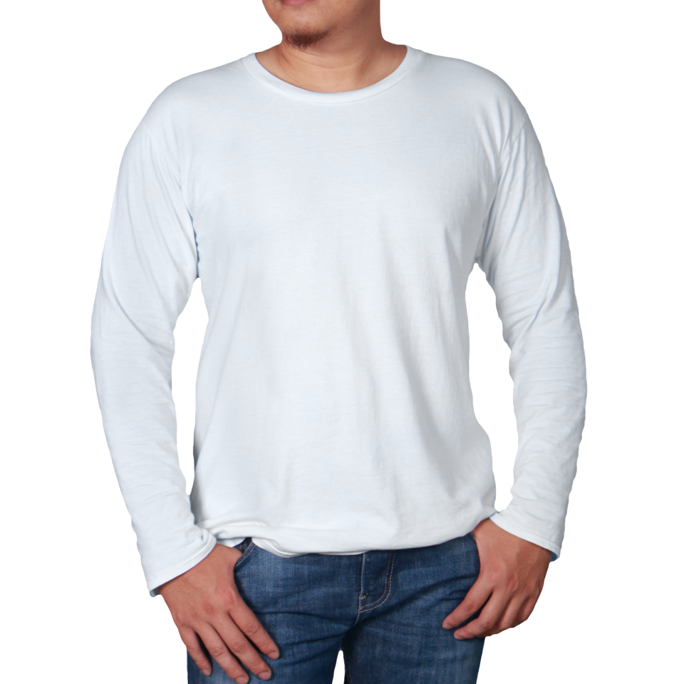 Camiseta Manga Larga Blanca