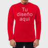 Camiseta manga larga técnica básica tallas grandes personalizada