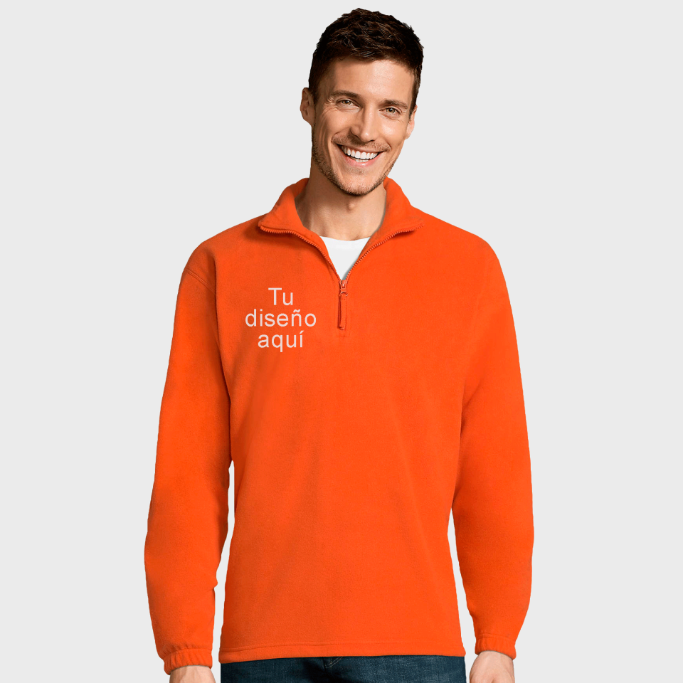 Polar media cremallera 3XL personalizado