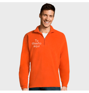 Polar media cremallera 3XL personalizado