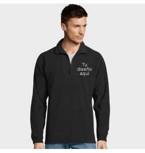 Polar media cremallera 4XL - 5XL personalizado