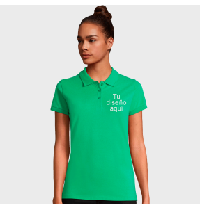 Polo mujer premium 3XL personalizado