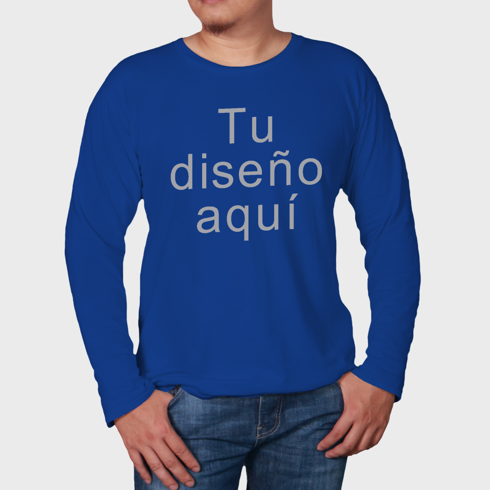 Camiseta de Manga Larga para Hombre