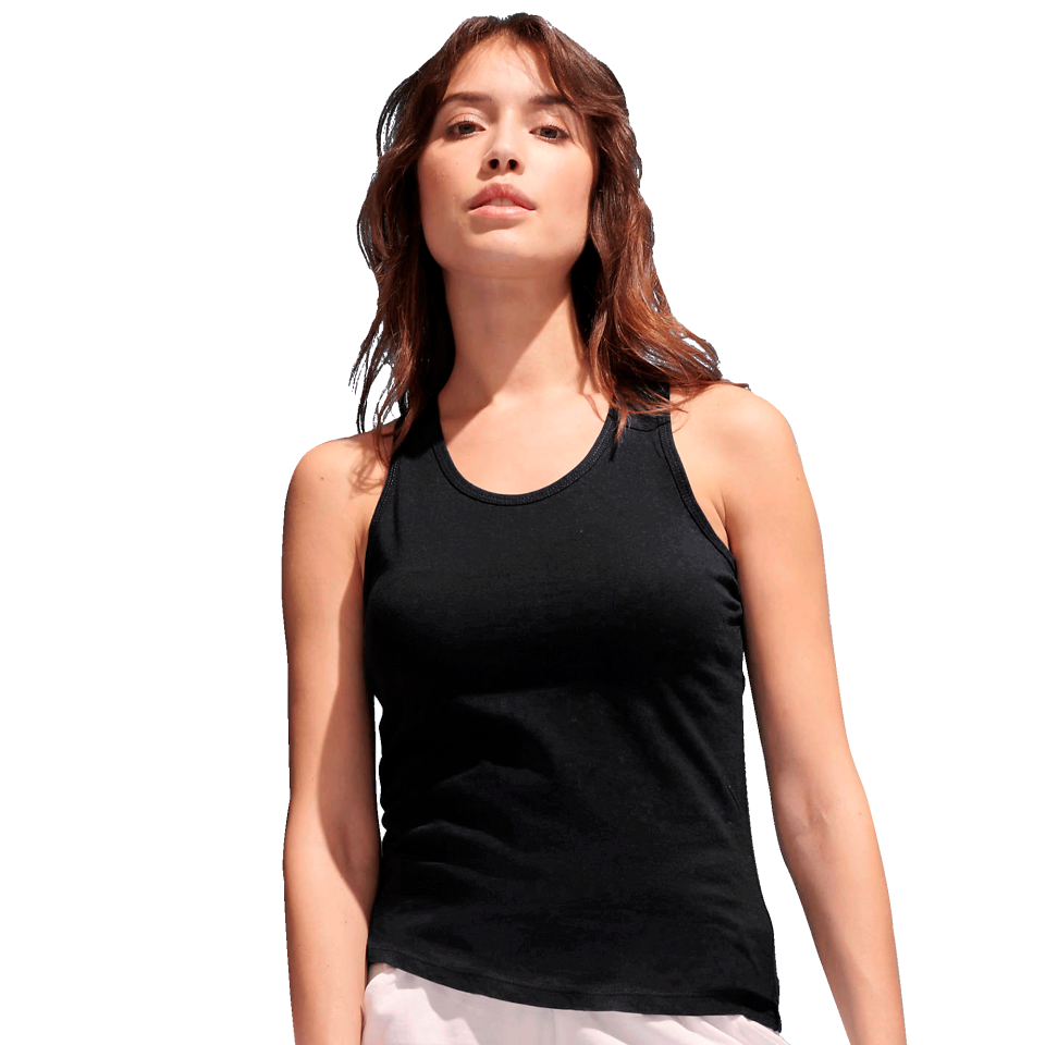 Camiseta de tirantes de mujer personalizada