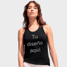 Camiseta de tirantes de mujer personalizada