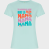 Camiseta de algodón orgánico para el día de la madre diseño Mama