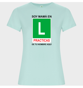 Camiseta de algodón orgánico para el día de la madre diseño En practicas