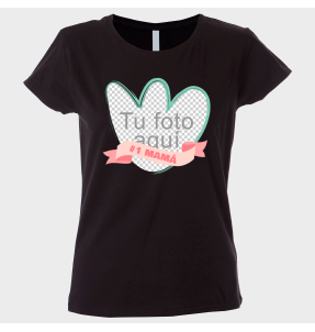 Camiseta para el día de la madre diseño Mamá número uno