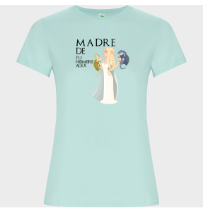 Camiseta de algodón orgánico para el día de la madre diseño Madre