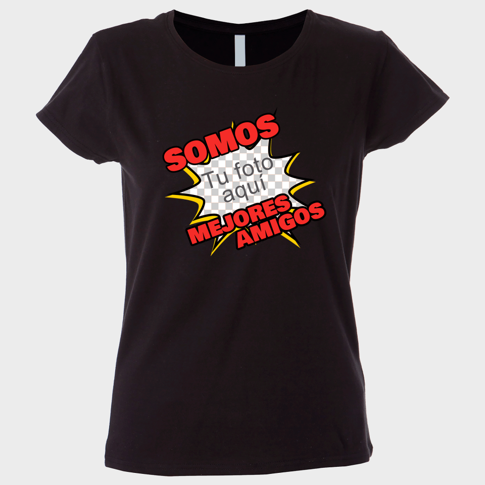 Camiseta para el día de la madre diseño Mejores amigos