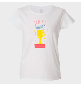 Camiseta para el día de la madre diseño Premio