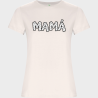 Camiseta de algodón orgánico para el día de la madre diseño Mamá