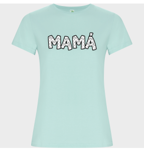 Camiseta de algodón orgánico para el día de la madre diseño Mamá