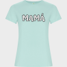 Camiseta de algodón orgánico para el día de la madre diseño Mamá