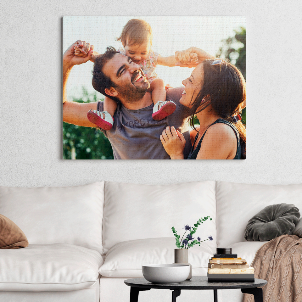 Lienzo 140 x 180 cm rectangular horizontal personalizado