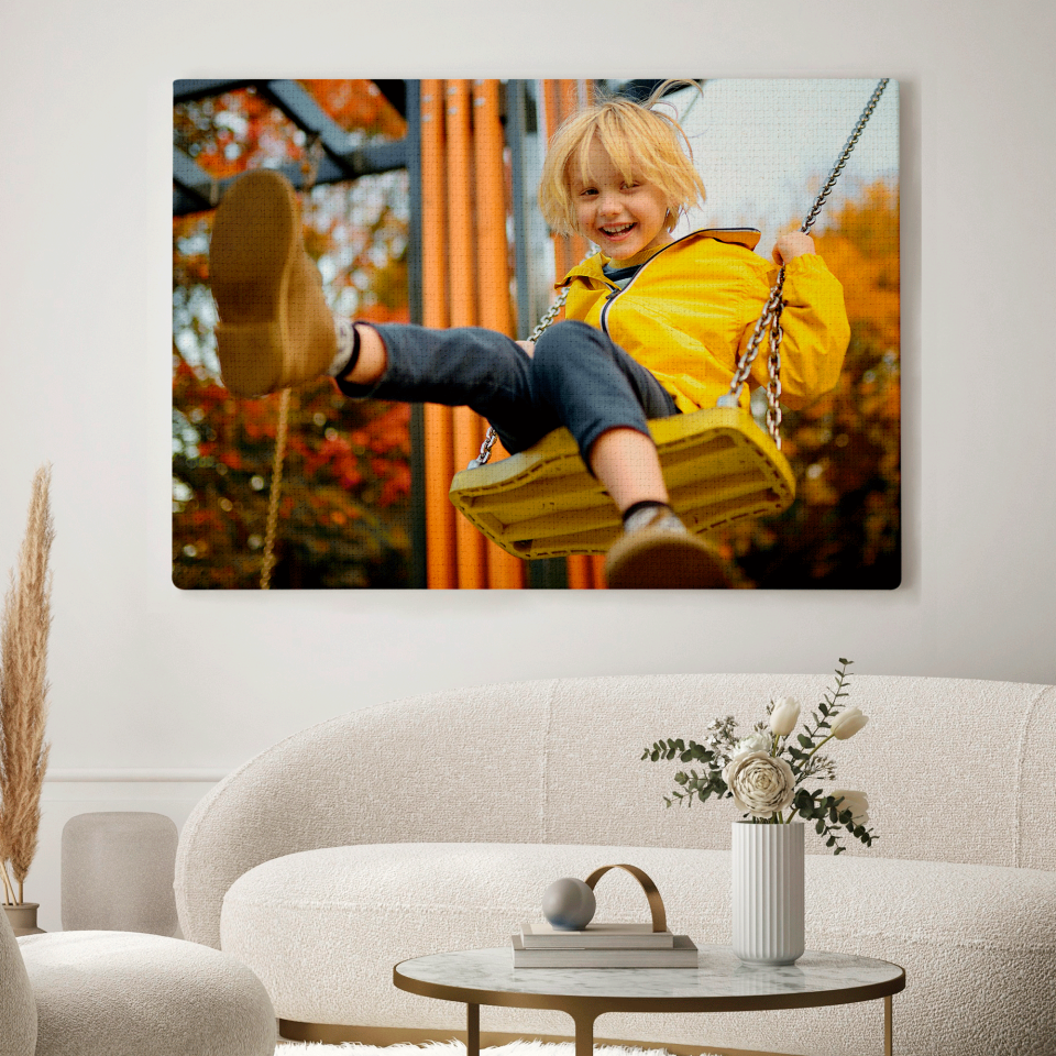 Lienzo 140 x 200 cm rectangular horizontal personalizado