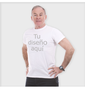 Camiseta 3XL estándar blanca personalizada