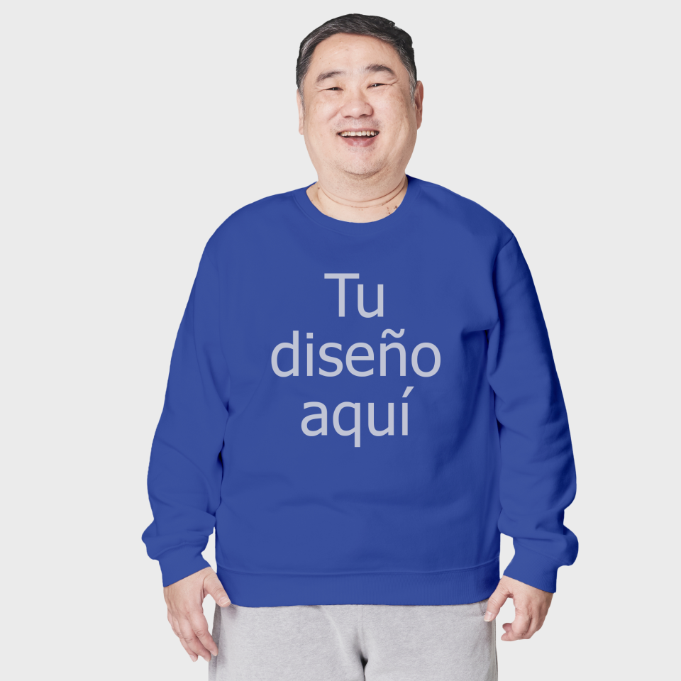 Sudadera básica 4XL personalizada