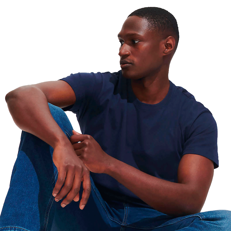 Camiseta de algodón con impresión a 1 color