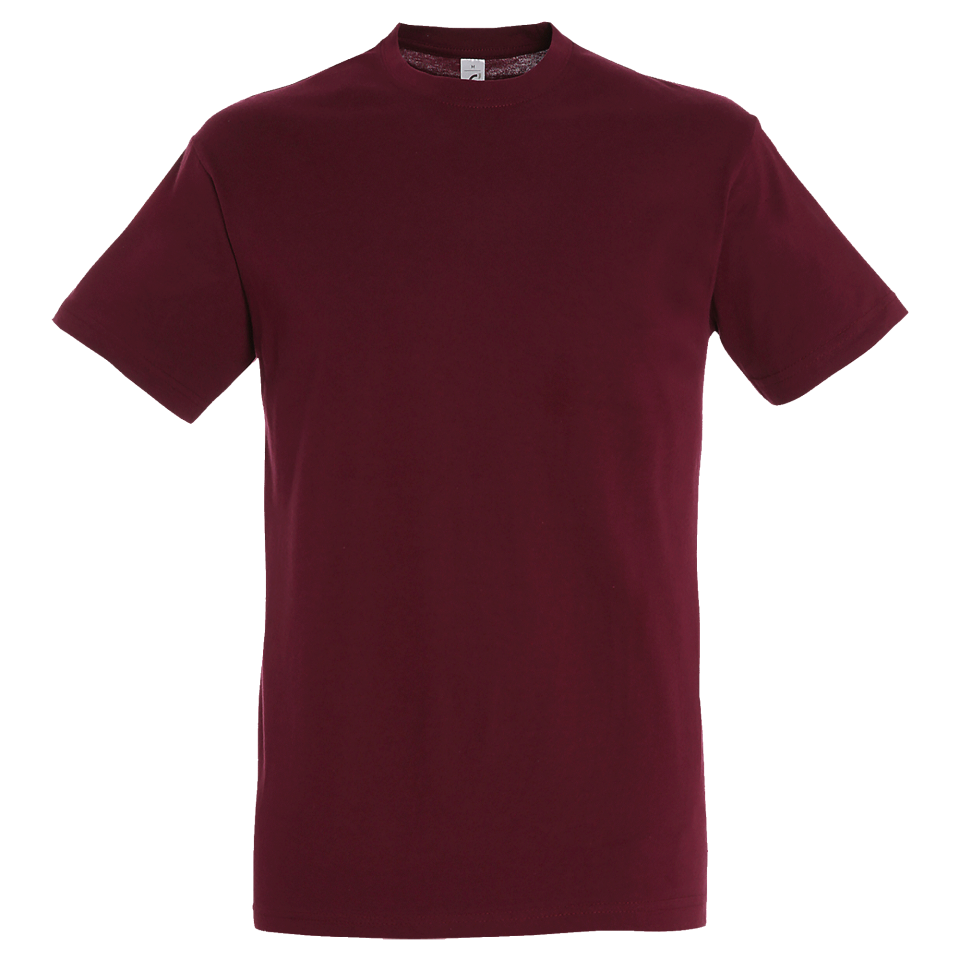 Camiseta de algodón con impresión a 1 color