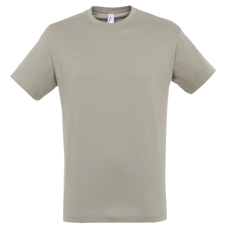 Camiseta de algodón con impresión a 1 color