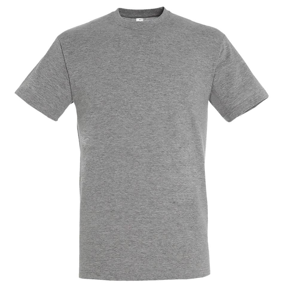 Camiseta de algodón con impresión a 1 color