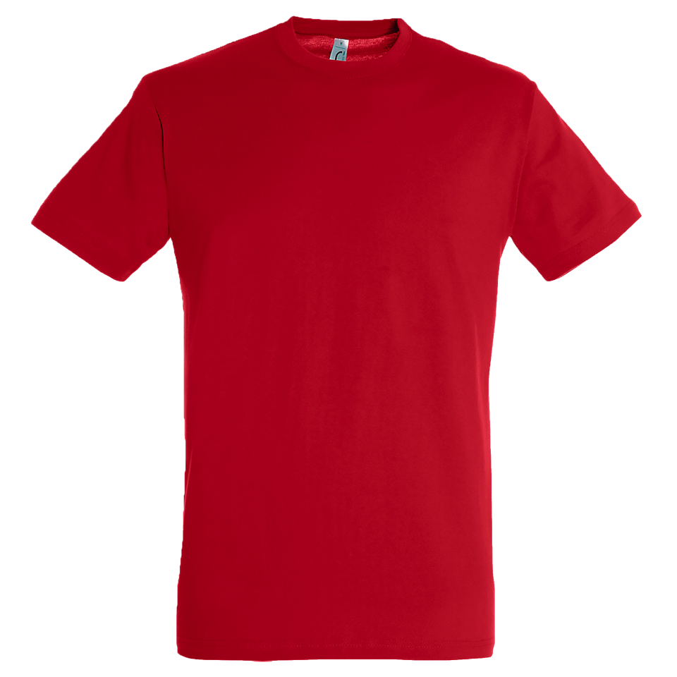 Camiseta de algodón con impresión a 1 color