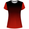 Camiseta voley mujer manga corta sublimada modelo degradado