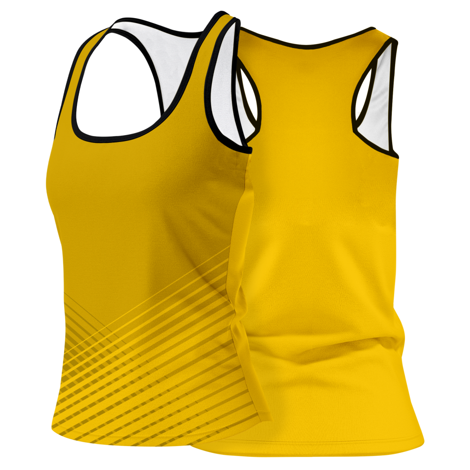 Camiseta voley mujer tirantes sublimada modelo rayas